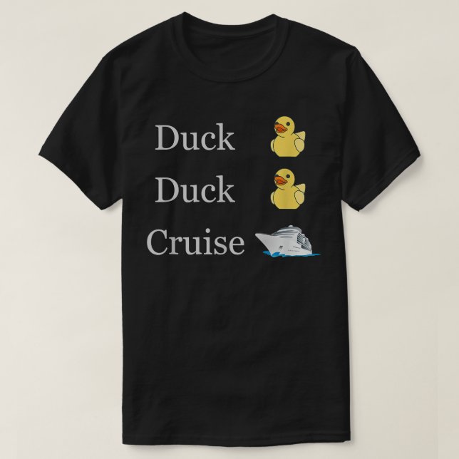 Familjematchning i anka Anka Cruise Cruising Ankor T Shirt (Design framsida)