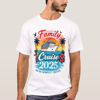 Familjematchning i familjen Resa för Vacation 2025 T Shirt
