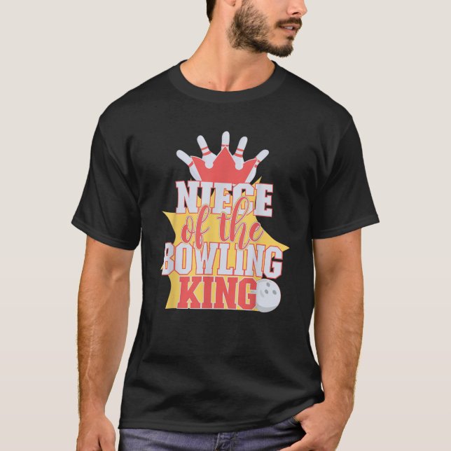 Familjematchning mellan Bowling och Kung T Shirt (Framsida)