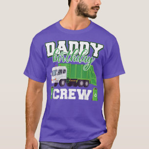 Familjematchning mellan pappa Birthday Crew Sopor T Shirt
