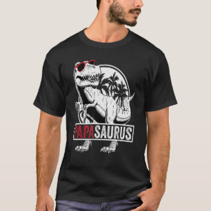 Familjematchning mellan pappa Saurus rex Manar Far T Shirt