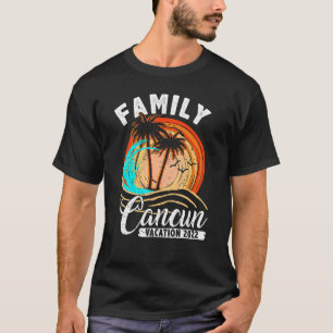 Familjematchningsfamiljen Cancun Vacation 2022 Bea T Shirt