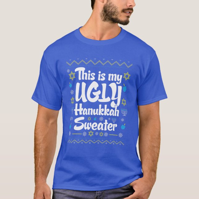 Familjematchningsgruppen Lycklig Challah Days Ugly T Shirt (Framsida)