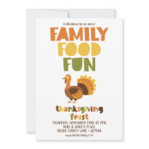 Familjematets Roligt Turkiet Thanksgiving Feast