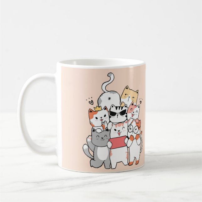 Familjemedlemmar har valts kaffemugg (Vänster)