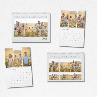 Familjeminnen 2026 Fotokalender | Kärlek Att Bevar Kalender