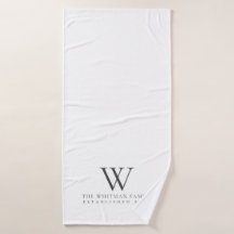 Familjemonogram, vitt kol