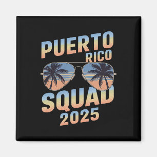 Familjen 2025 Matching Puerto Rico Family Resa Vac Magnet