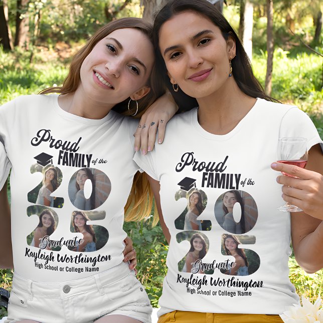 Familjen 2025 Student T Shirt (Family of 2025 Graduate T-Shirt)