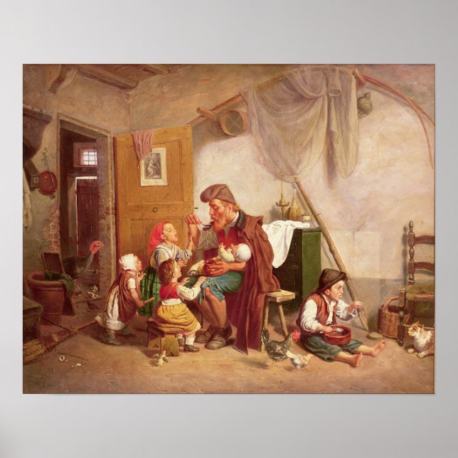 Familjen Ändrad, 1800-talet Poster (Framsidan)