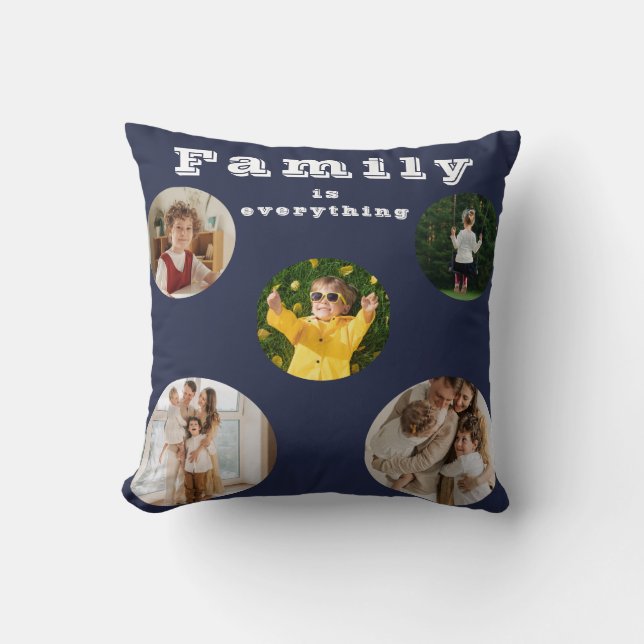 Familjen är Allt Dekorativ kudde (Framsida)