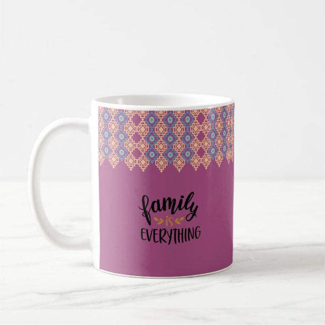 Familjen är Allt Kaffemugg (Vänster)