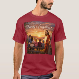 Familjen är allt T-shirt