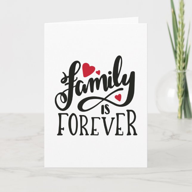Familjen är för evigt kort (Framsida)