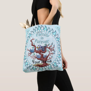 Familjen är Forever Tote Bag Tygkasse