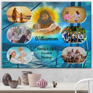 Familjen är Lifes Underbarare Blessings 0916 Art P Poster