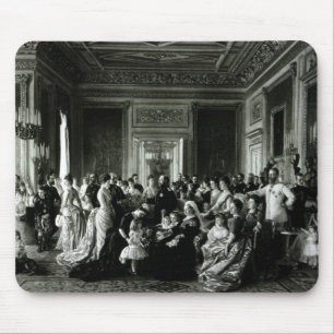 Familjen av drottningen Victoria, 1887 Musmatta