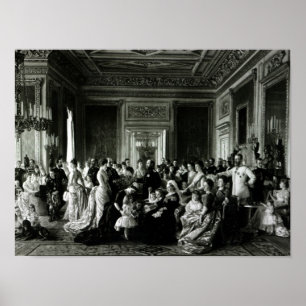 Familjen av drottningen Victoria, 1887 Poster