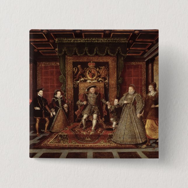 Familjen av Henry VIII: Knapp (Framsida)