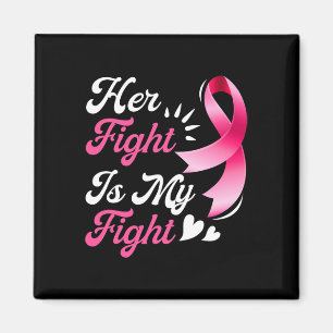 Familjen Breast Cancer Awareness stöder hennes kam Magnet