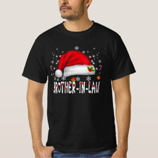 Familjen Brother-In-Law Santa Julafton Matching Pa T Shirt