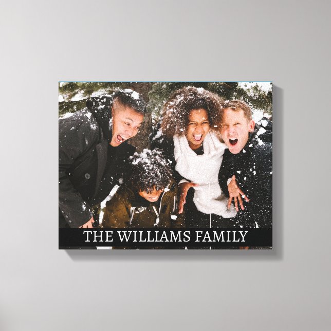 Familjen Canvastryck (Framsida)