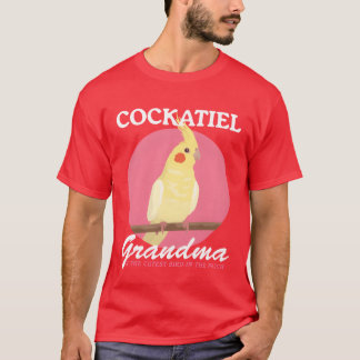 Familjen Cockatiel Grandma Bird Owner Cockatiels T Shirt