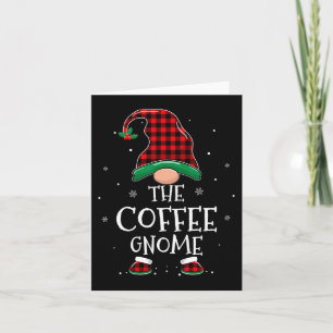 Familjen Coffee Gnome Julafton som matchar Play Kr Kort