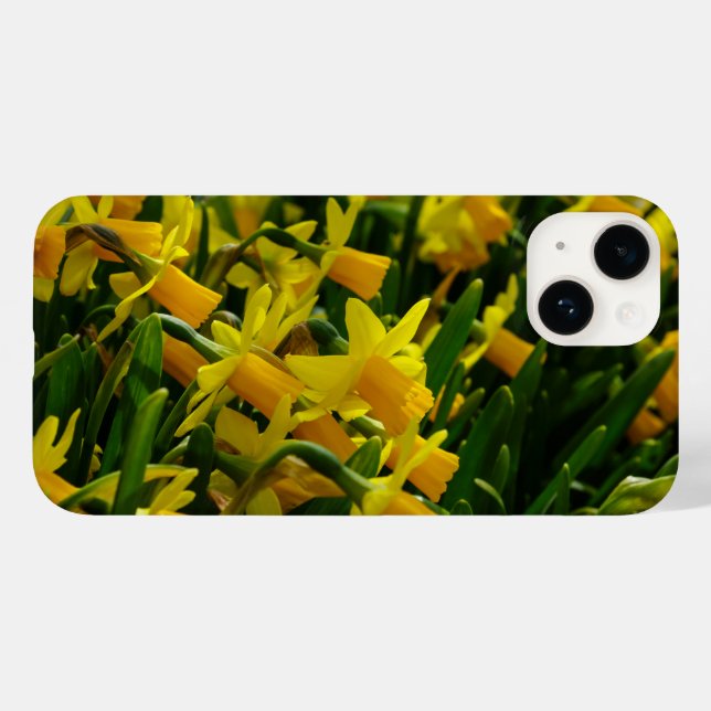 Familjen Daffodils iphone case (Baksida (horisontell))