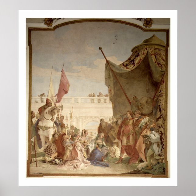 Familjen Darius före Alexander Poster (Framsidan)