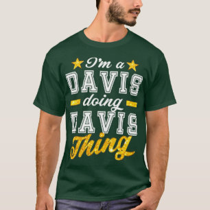 Familjen Davis Reunion Davis Family  T Shirt