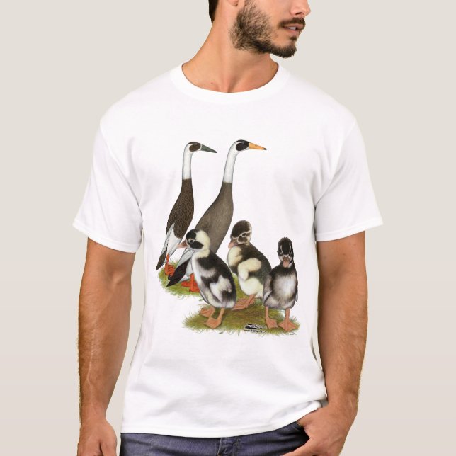 Familjen Emery Penciled Springer Anka T Shirt (Framsida)