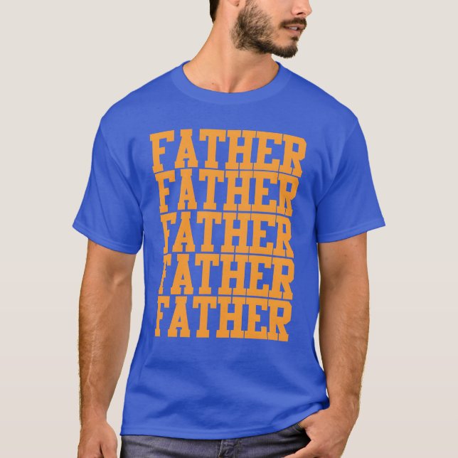 Familjen far FAR T Shirt (Framsida)