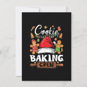 Familjen "God jul", Baking Crew Funny Pajamas Inbjudningar