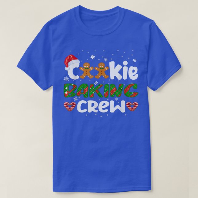 Familjen "God jul", Baking Crew Funny Pajamas T Shirt (Design framsida)