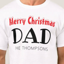 Familjen god jul Pappa