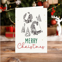 Familjen God Jul Rustik Vintage By