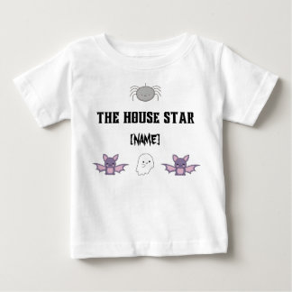 Familjen Goth baby med fladdermus spöke och spindl T Shirt