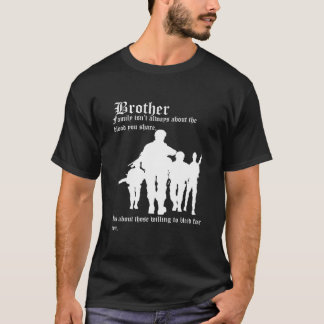 Familjen handlar inte alltid om ditt blod. t shirt