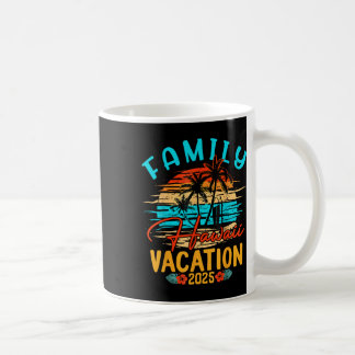 Familjen Hawaii Semester 2025 Skapar Minnen Familj Kaffemugg