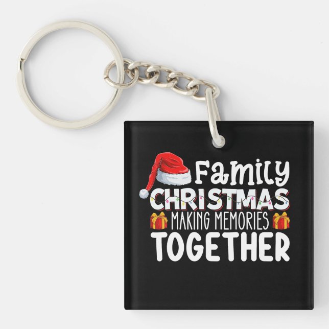 Familjen jul gör minnen tillsammans semester (Framsidan)