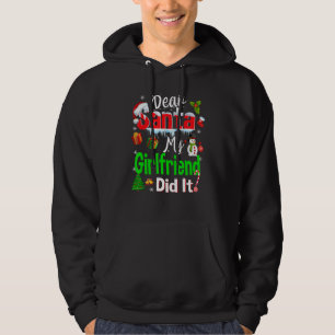 Familjen, kära tomten, min flickvän Chris gjorde d Hoodie
