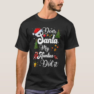 Familjen "Käre tomten, mina ungdomar" gjorde det t Shirt
