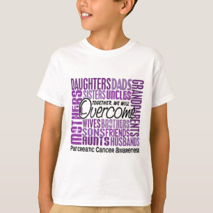 Familjen kvadrerar bukspottkörtel- cancer t shirt