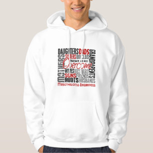 Familjen kvadrerar Mesothelioma Hoodie