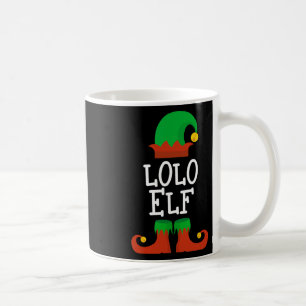 Familjen Lolo Elf-julmatchningen Pj Pajama X Kaffemugg