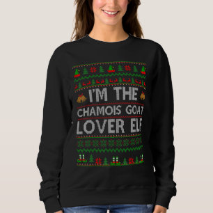 Familjen Matching Ugly Chamois Goat Elf Christma T Shirt