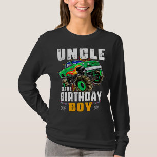 Familjen Monster Lastbil, som matchade Birthda-mor T Shirt