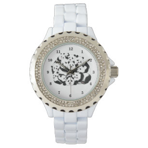 Familjen Panda Watch Gift Lycklig - Hug Armbandsur