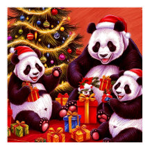Familjen Pandas Open Julklapp